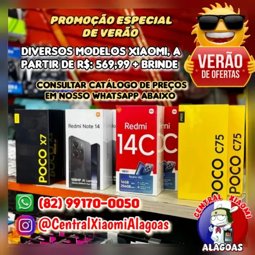 XIAOMI POCO X7 PRO 5G, POCO F7 5G, POCO F8 PRO 5G E DIVERSOS MODELOS 