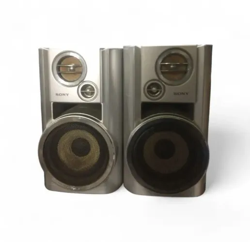 Duas caixas de som Sony 28cm x 18cm originais alto Falantes