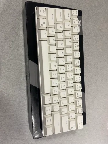 Teclado mecânico tri-mode royal kludge rk61