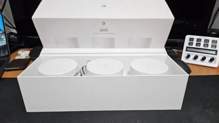 Google Wi-Fi Mesh - Kit com 3 Unidades | Cobertura Total e Alta Performance