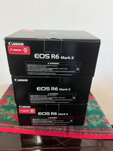 Canon R6 Mark II corpo nova lacrada à pronta entrega com garantia 12 meses