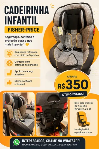 Cadeirinha infantil