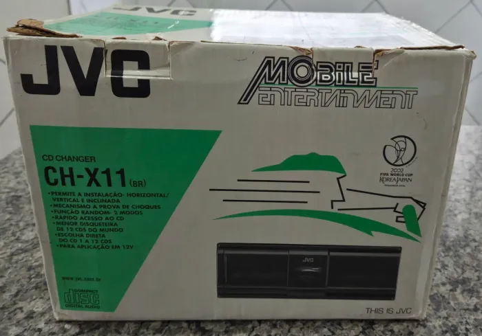 Disqueteira Automotiva JVC CH-X11BR 12 CDS