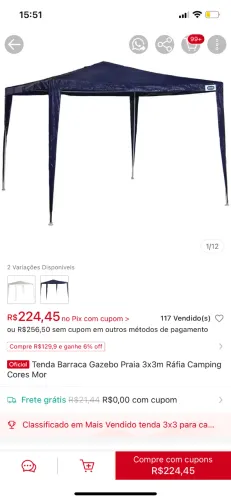 Barraca Gazebo