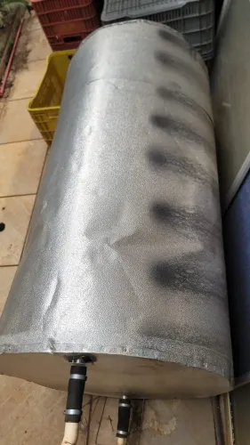 Aquecimento solar 6 placas , 1 Boiller 400l