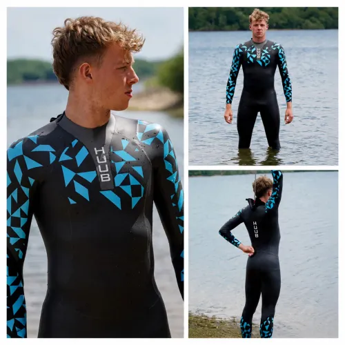 Wetsuit (Roupa de Borracha) HUUB Catalyst - Natação Triathlon - Tam. M