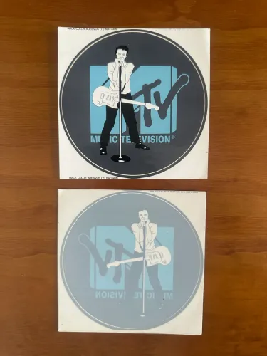 Adesivos originais MTV anos 2000