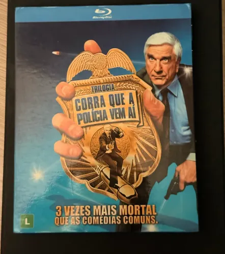 Blu Ray Corra que a Policia Vem Aí Trilogia Box
