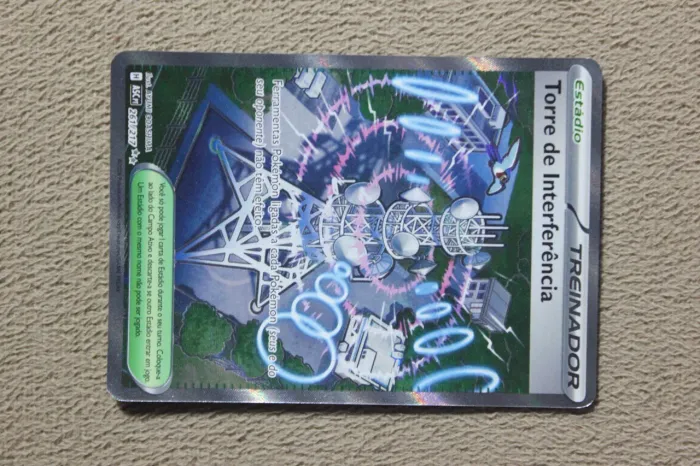 Carta pokémon - Torre de interferência