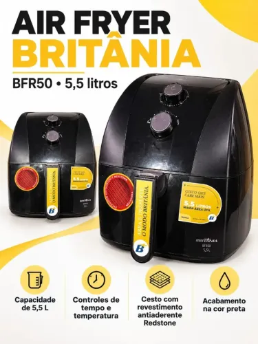 Air Fryer Britânia 5,5L