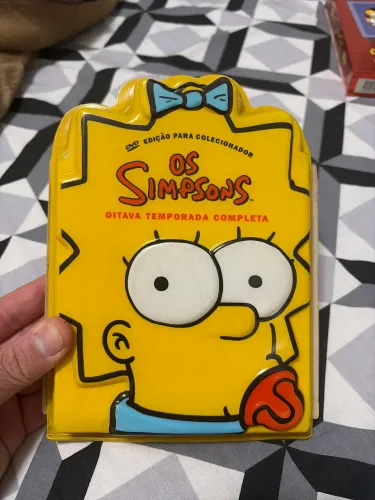 Box DVD edição de colecionador The Simpsons 8ª temporada, completa e em ótimo estado 