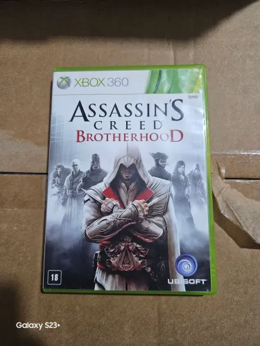 Assassin's Creed: Brotherhood ORIGINAL de Xbox 360 com MANUAL E ENCARTES TUDO OK