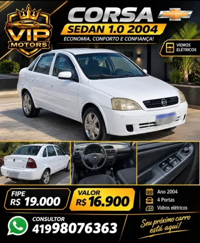 Chevrolet Corsa Sed. Maxx 1.0/ 1.0 Flexpower 8V 4P 2004