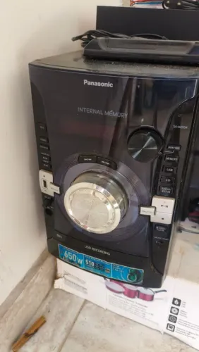 Som Panasonic boa qualidade NÃO TEM BLUETOOTH