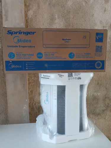 Ar condicionado novo e usado