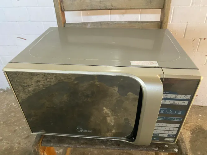 Microondas midea espelhado 20 litros 220v