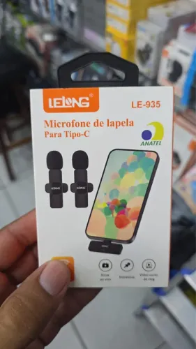 Microfone de lapela