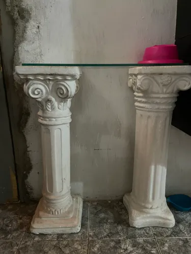 Pilastras de gesso
