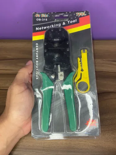 Alicate Crimpador e Decapador OB-315 Oubao Tool