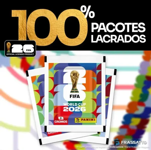 Kit 210 Envelopes de figurinhas COPA 2026 (ACHADOS MERCADO LIVRE) Link na descrição