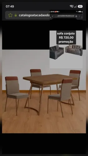 MESA 04 CAD CARRARO EVORA 1604 RETANGULAR 130X80 CAD DUO 1739 ROSE COBRE