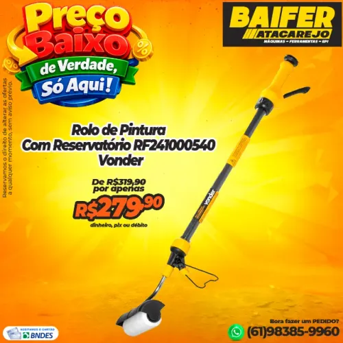 Rolo de Pintura Com Reservatório RF241000540 Vonder