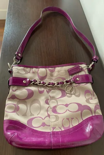 Bolsa Coach Vintage Monograma