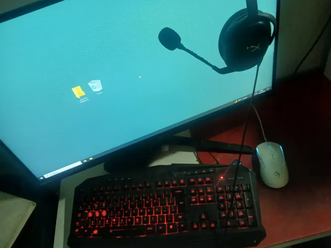 PC Gamer Completo + LG UltraGear 27" 144Hz + Mouse, Teclado e Headset