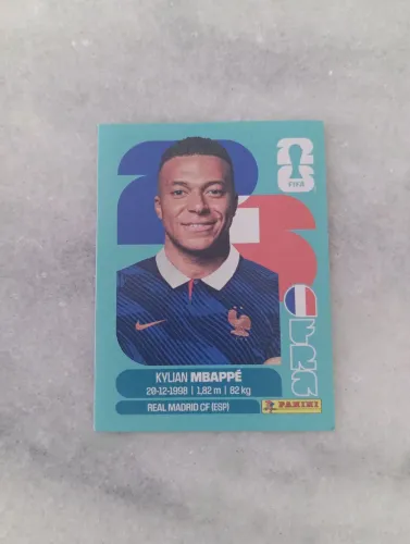 Figurinha Mbappé