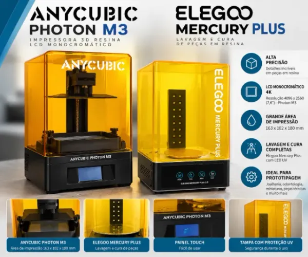 IMPRESSORA 3D ANYCUBIC PHOTON M3