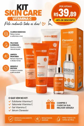 ? Kit 2 Séruns Anti-Rugas Profundas Bioretinol Dermachem 30ml ?