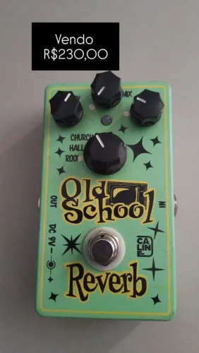 Pedaleira Reverb Old School Caline 