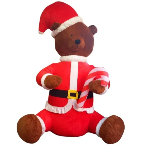 Urso gigante natal Inflável 