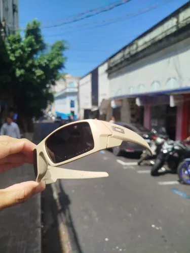 Oakley Gascan Polarizado branco 