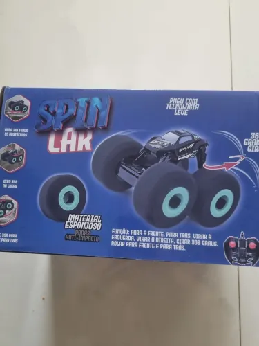 Carrinho de controle remoto off-road spin car novo