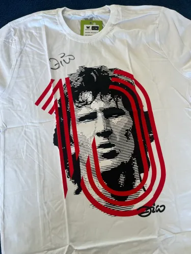 Camiseta Zico Flamengo Autografada