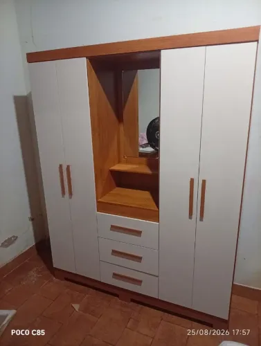Guarda roupa capelinha entrega e montagem grátis 