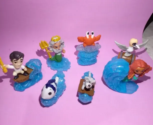 Brinquedo McDonald's  Coleção A Pequena Sereia 2023 - item usado