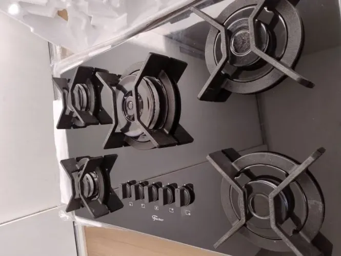 Cooktop 5 bocas Fischer semi-novo