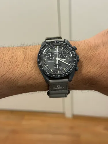 Omega X Swatch Moonswatch Mercury, completo