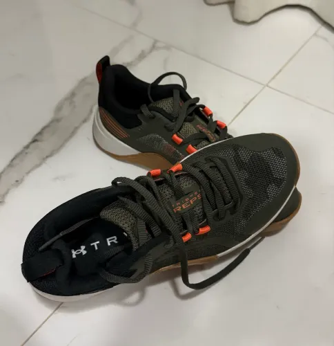 Tênis Under Armour Tribase Reps Verde Militar Verde - Usado 1 vez!