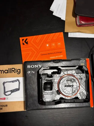Câmera Sony Alpha 7III (Sony A7III) Completa com Garantia e 63 mil clicks