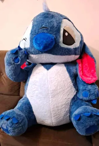 Brinquedo - Pelúcia Gigante (1 Metro) - Stitch - Novo