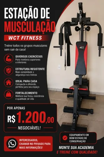 ESTAÇÃO DE MUSCULAÇÃO