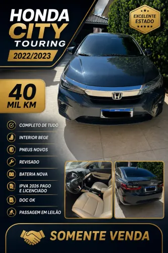 Honda City Sedan Touring 1.5 Flex 16V 4P Aut. 2023