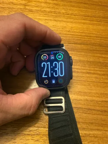 Apple watch ultra 3 saude bateria 100%