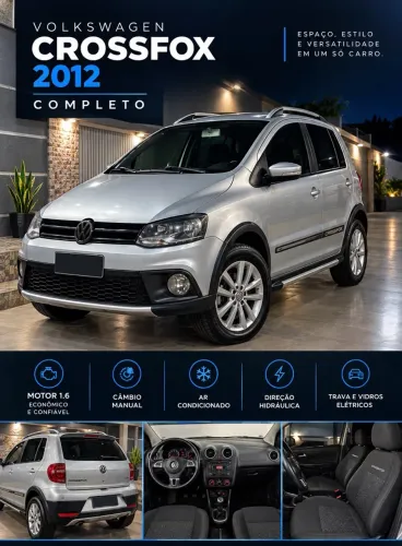 Volkswagen Crossfox 1.6 MI Total Flex 8V 5P 2012