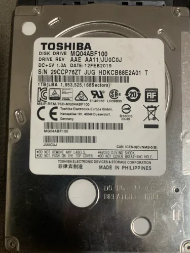 HD 1TB Toshiba