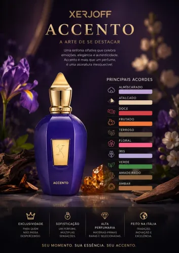 Perfumes Accento + Renaissance