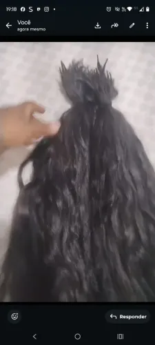 Cabelo semi novo na promoção 